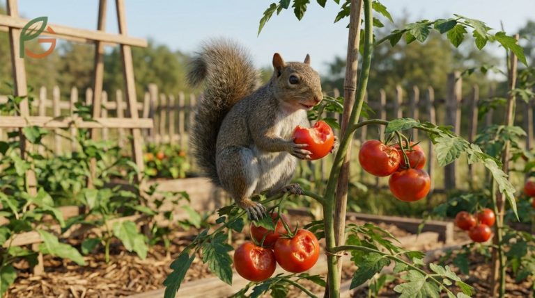 Do squirrels eat tomato plants tips on stopping fruit damage and protecting your harvest from persistent garden visitors.