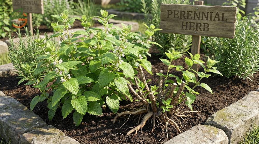 Is lemon balm a perennial plant that survives winter temperatures dropping to minus 40 degrees in zone 3.