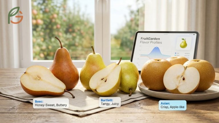 What do pears taste like explained with sweet flavor profiles ranging from honey rich Bosc to tangy Bartlett varieties.