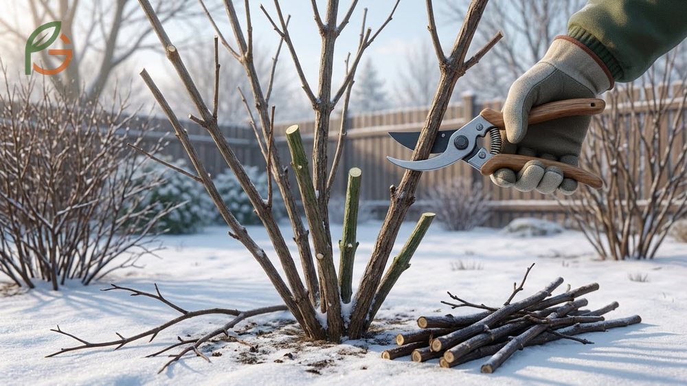 Annual elderberry pruning maintains consistent fruit production by removing the oldest third of canes each spring.