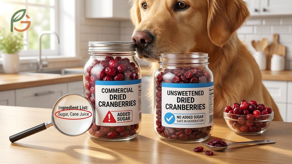 Can dogs eat dried cranberries safely only if they contain no added sugars or toxic xylitol sweeteners.