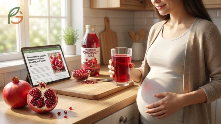 Pomegranate juice for pregnancy provides essential folate and vitamin K to support fetal brain development and maternal health safely.