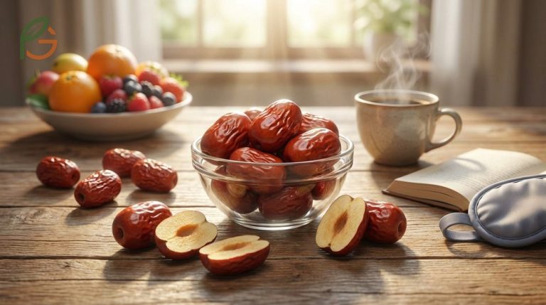Benefits of jujube dates include high vitamin C content and sleep-enhancing properties that support overall wellness and modern health goals for a balanced lifestyle.