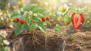 How Do Strawberries Grow? Botany, Life Cycle, and Origins