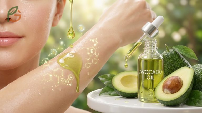 Avocado oil for skin delivers deep hydration and boosts collagen production with sixty two percent lipids and essential vitamins.