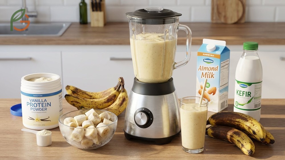 Healthy smoothie recipes using overripe bananas for natural sweetness and creamy texture without sugar.