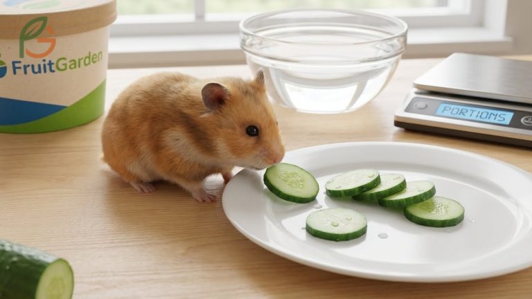 Can hamsters eat cucumbers safely by following proper portion guidelines to prevent digestive upset.
