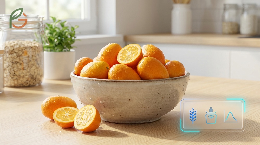 Are kumquats good for you explained by their high fiber content and low glycemic load for healthy snacking.