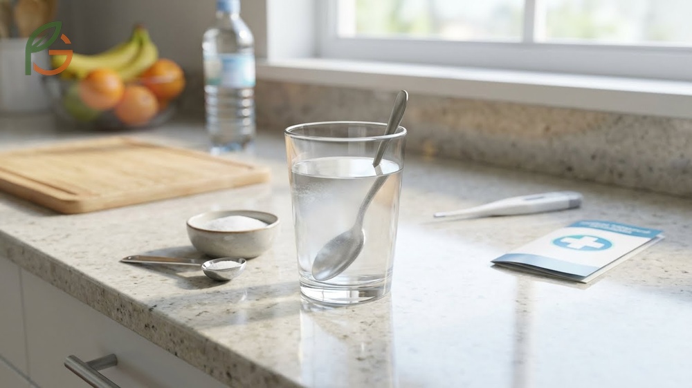 How to stop diarrhea fast using oral rehydration solutions and bland foods like bananas to restore fluid balance quickly.