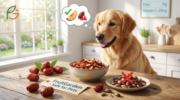 Can dogs eat jujube safety advice confirms the flesh is safe in moderation but owners must strictly remove toxic pits to prevent choking hazards and health risks.