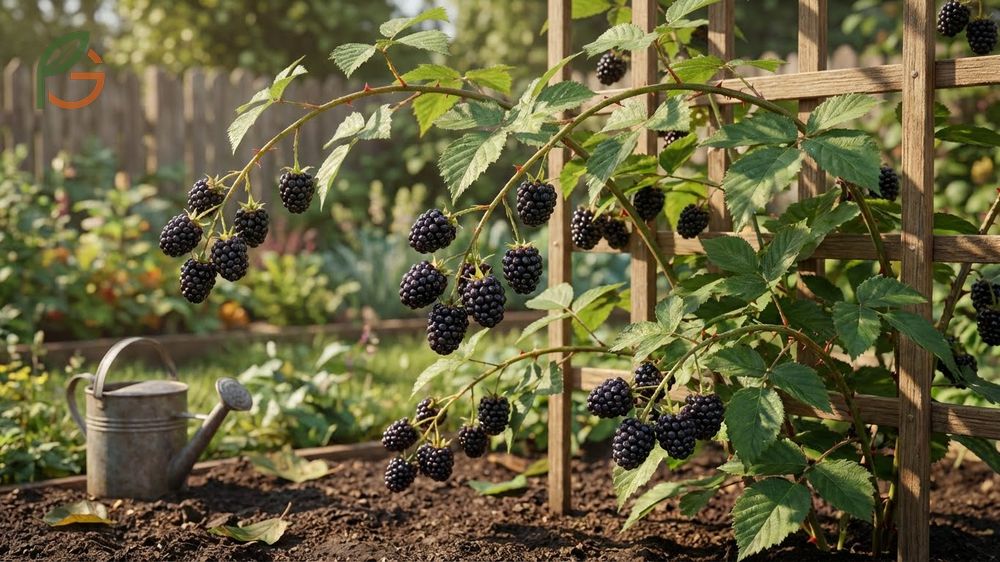 How to grow blackberries depends on selecting the right site with 8 hours of sun and proper chilling hours for fruit.