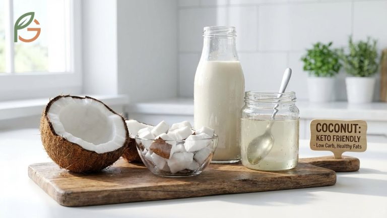 Is coconut keto friendly guide featuring low carb coconut meat and oil options for ketogenic lifestyles.