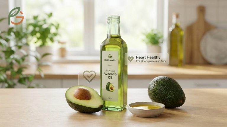 Is avocado oil healthy overview highlighting 71 percent monounsaturated fats and cardiovascular benefits.