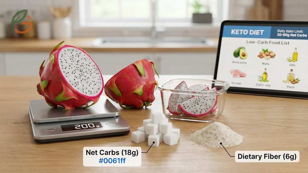 Is dragon fruit keto friendly analysis suggests limiting intake to small portions to maintain metabolic ketosis.