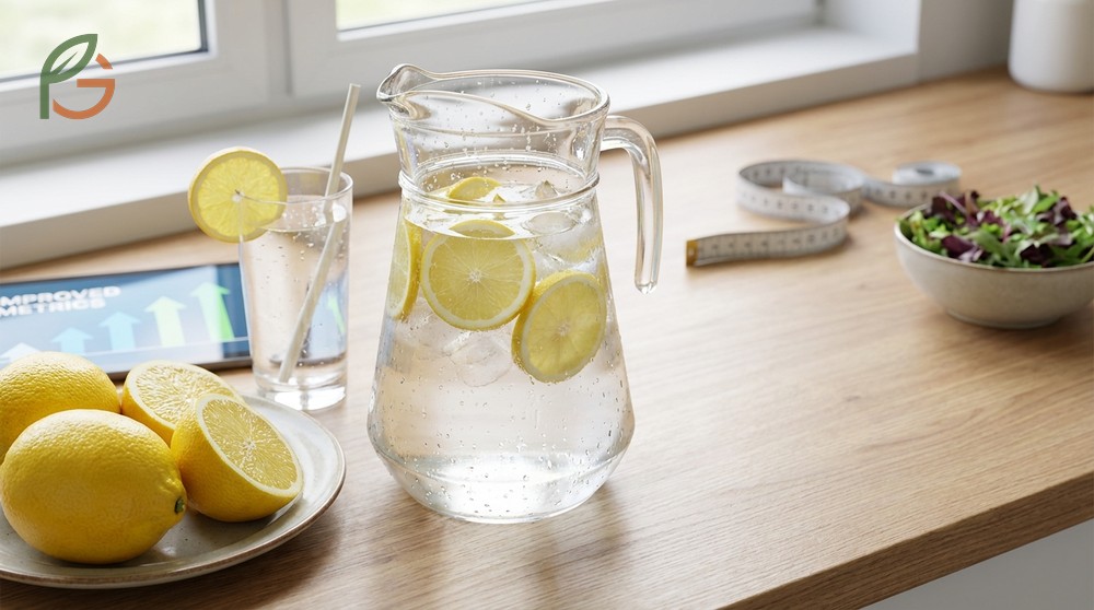 Lemon water for weight loss boosts metabolic rate by up to 30 percent when consumed warm in the morning.