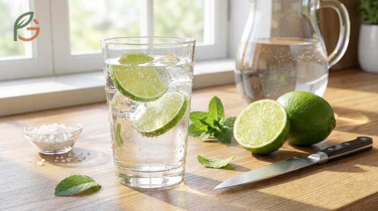 Benefits of lime water range from metabolism support to providing 13.2mg of vitamin C per fruit for daily health.