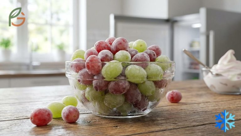 Can you freeze grapes guide explaining storage methods for a healthy 8 to 12 month snack.