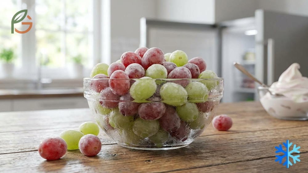 Can you freeze grapes guide explaining storage methods for a healthy 8 to 12 month snack.