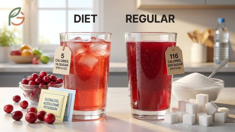 Is diet cranberry juice healthy guide covering sugar content carbs and calories.