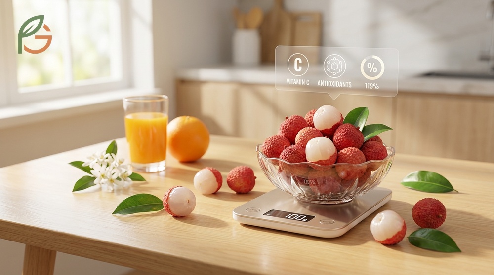 Eating lychee guide highlights nutritional benefits like vitamin C and antioxidants found in the sweet white flesh.