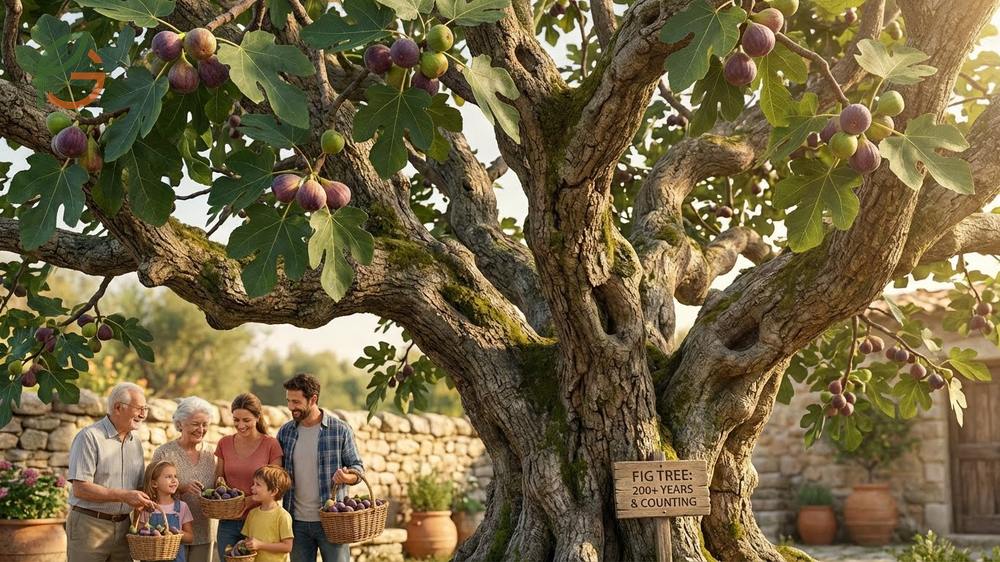 Fig trees live for many decades and regenerate from roots if the canopy is damaged.