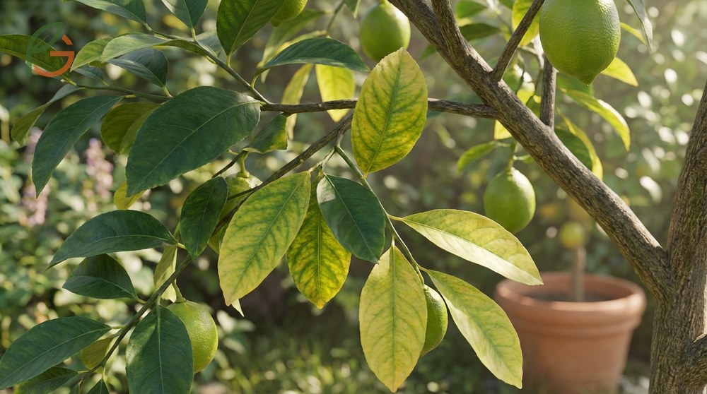 Lemon tree yellow leaves patterns reveal specific problems like nutrient deficiencies affecting older versus newer growth.