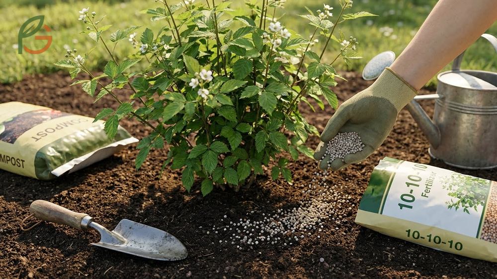 Best fertilizer for blackberries includes a balanced 10-10-10 formula applied in early spring to boost cane growth.