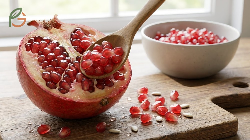Can you eat pomegranate seeds to access the nutritional powerhouse of arils and white seeds inside.