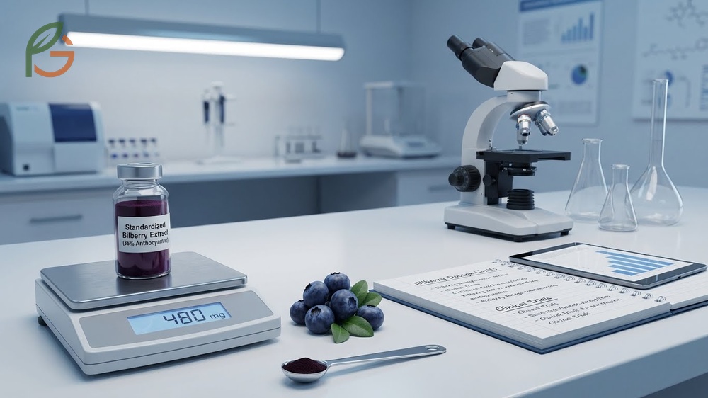 Bilberry dosage limits recommend 480 mg daily of standardized extract to ensure safety during use.