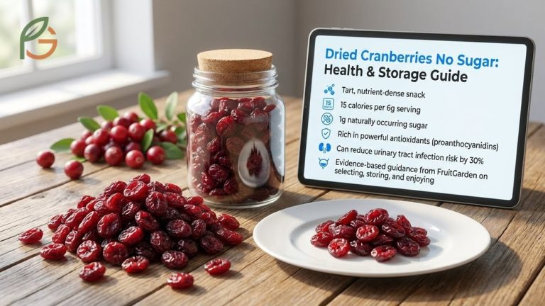 Dried cranberries no sugar guide featuring nutrient dense snacks with 15 calories per serving and powerful antioxidants for urinary tract health.