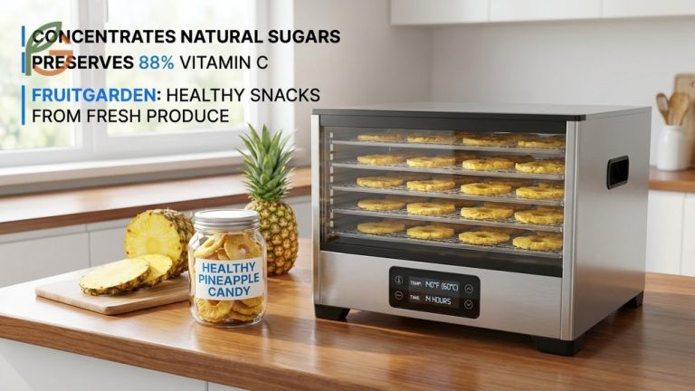 How to dehydrate pineapple at home transforms fresh fruit into healthy candy without added sugar.