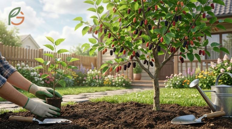 How to grow mulberry tree successfully involves choosing grafted varieties like Illinois Everbearing for consistent yields.