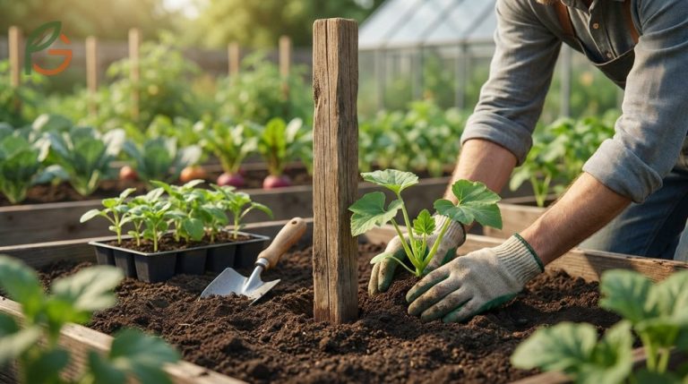 Growing Zucchini Vertically: Staking Methods Guide | 7 July, 2026