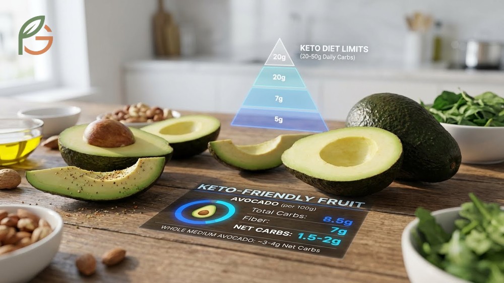 Are avocados good for keto diet explained by their low net carb count and high fat composition.