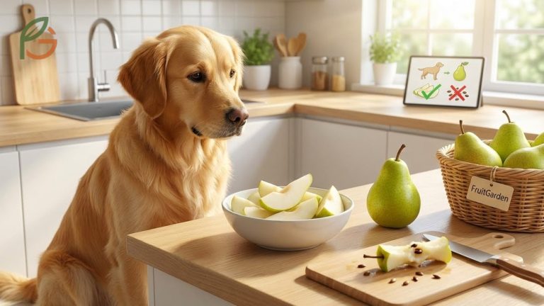 Can dogs eat pears safely with veterinary guidance on removing cyanide seeds and providing nutrient-rich treats.