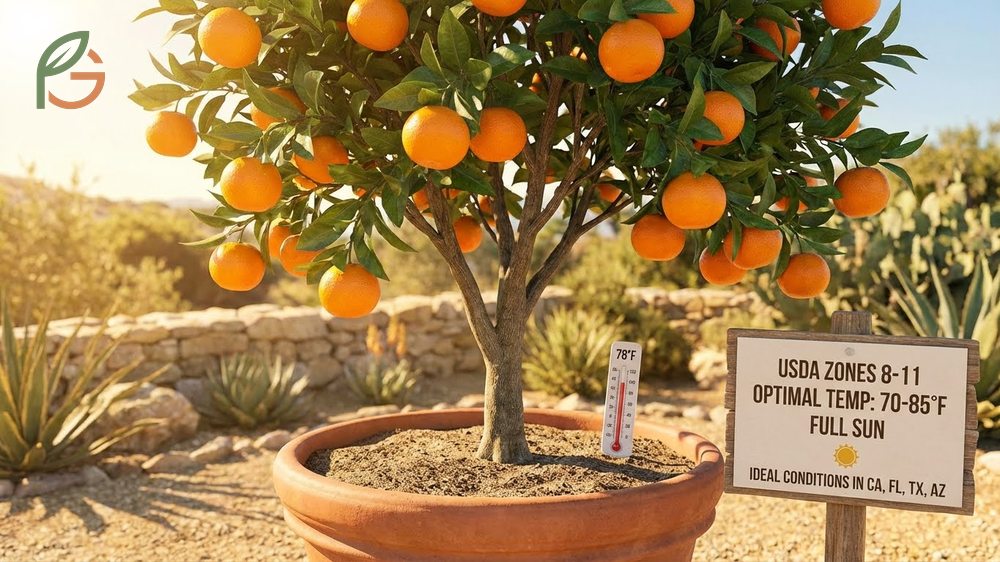 Growing clementines requires planting trees in well draining soil with full sun exposure.