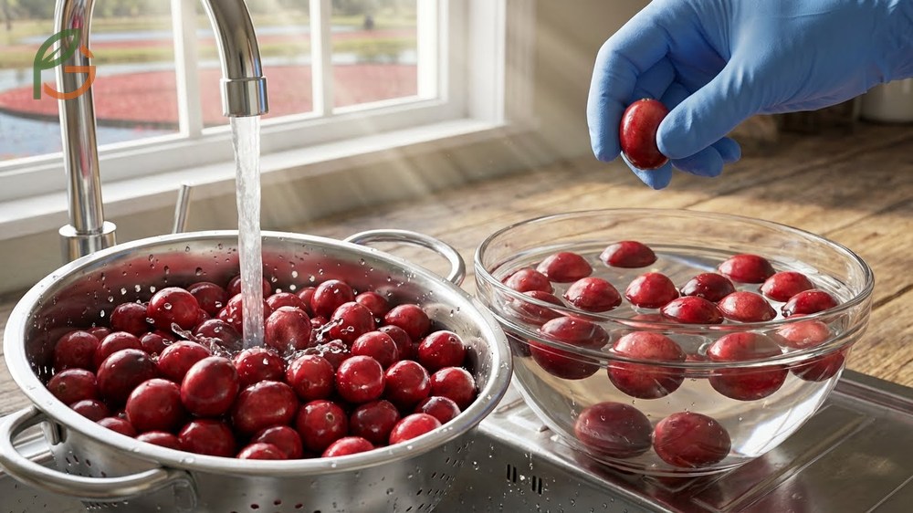 How to eat fresh cranberries by blending them into smoothies or chopping for salads to balance tartness.