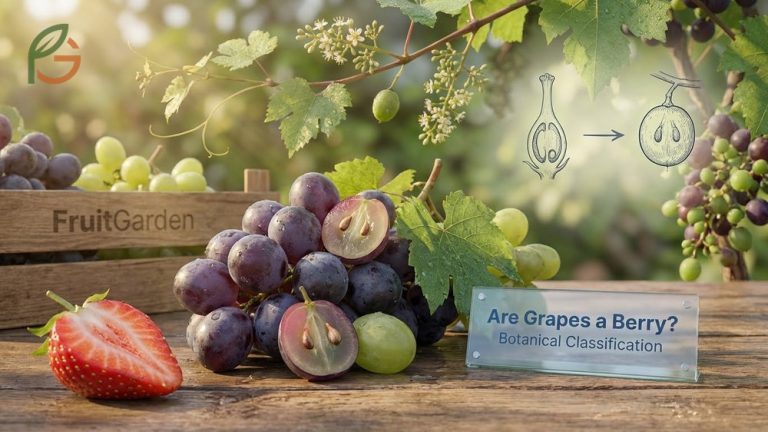 Are grapes a berry botanical explanation illustrating the single ovary structure and fleshy pericarp of true berries.