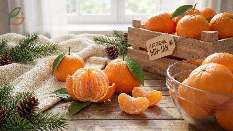 When are clementines in season highlighted by a guide covering winter harvest and availability.