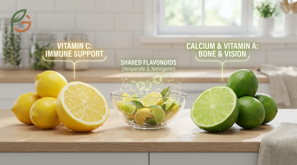 Analysis of which citrus is healthier based on immune support needs versus bone health and antioxidant requirements.