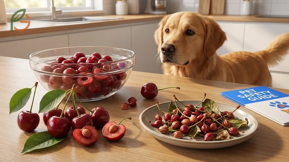 Are cherries toxic to dogs analysis detailing cyanide levels in pits stems and wilted leaves that endanger canine health.