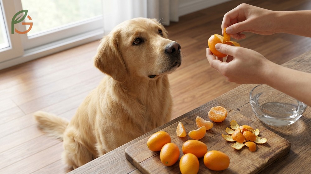 Can dogs eat kumquats skin warning about concentrated essential oils like limonene that cause digestive irritation.