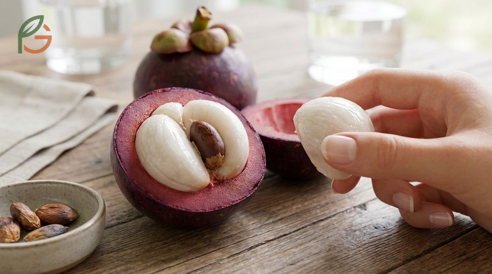 Can you eat mangosteen seeds raw implies tasting bitterness as large seeds are often unappetizing.