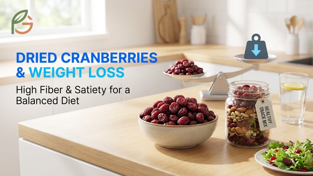 Dried cranberries for weight loss discussion with portion control strategies and timing.