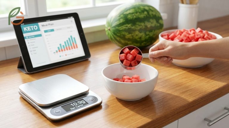 Is watermelon keto friendly guide explains how limiting servings to 50g fits within daily carb allowances.