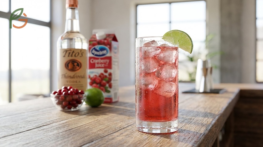 Vodka cranberry recipe variations include the classic Cape Codder and the sophisticated Cosmopolitan served in chilled glass.